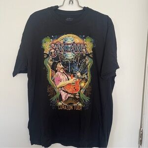 Santana Corazon tour tee shirt